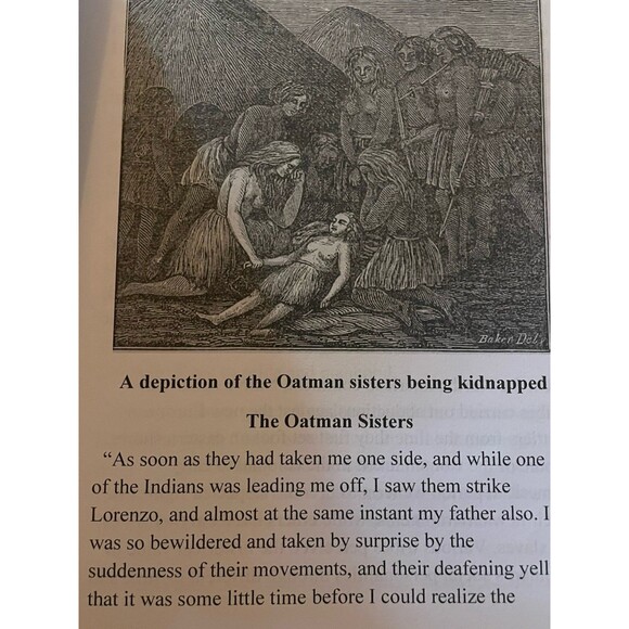 Captivity of the Oatman Girls Historical 2023 Paperback - Picture 6 of 6